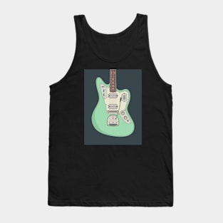 Surf Green HH Jag Guitar Tank Top